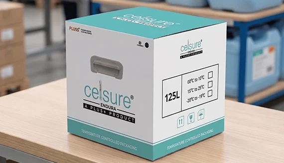 Thumbnail for Pluss Advanced Technologies launches Celsure Endura Reusable packaging for pharma cold chain logistics