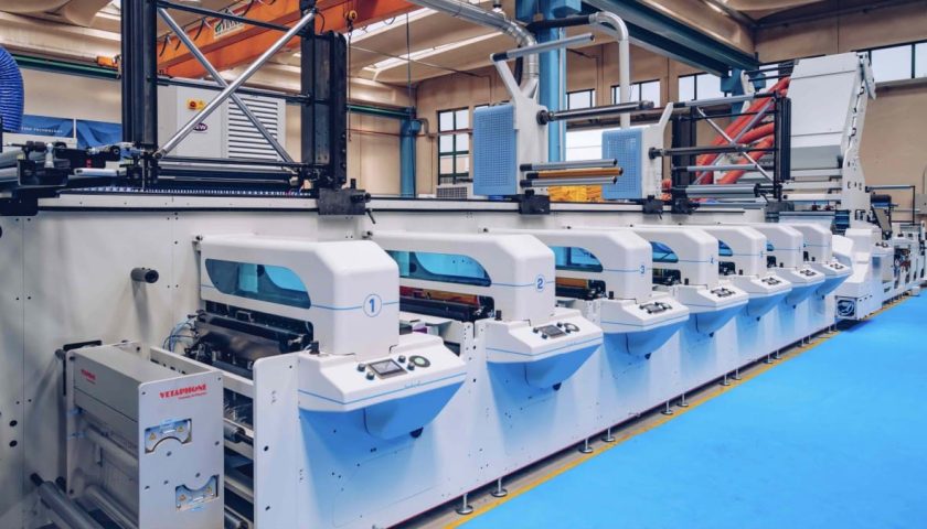 Thumbnail for Lombardi installs Invicta i1 800 flexo press at All Pack Yemen for flexible packaging production