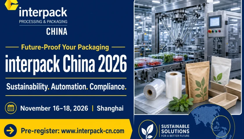 interpack China 2026: Sustainable Food Packaging, Automation and Export