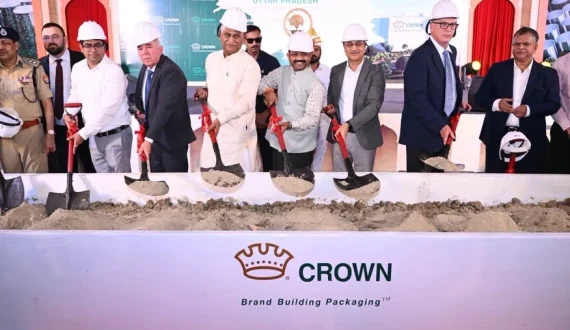 Thumbnail for Crown Holdings breaks ground on US$21.8M beverage can plant in Unnao