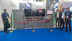 PixelJet debuts water-based digital press for corrugated at Mumbai Expo