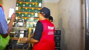 NAFDAC seizes counterfeit alcohol packaging in Aba raid